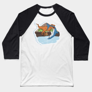 Shark And Dinosaur For Boys Baseball T-Shirt